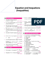 Quadratic Equation and Inequations: Real and Distinct Roots