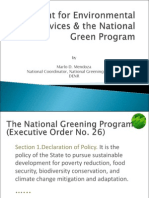 National Greening Program - Mendoza M