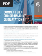 Joints de dilatation SOPRAJOINT PLUS | PDF | Béton | Acier