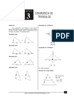 Congruencia de Triángulos: Capítulo