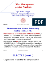 IME634: Management Decision Analysis