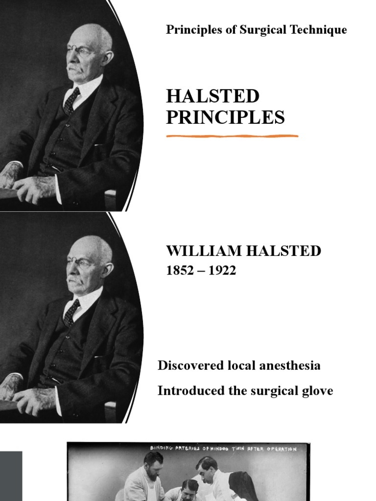 Halsted Principles Pdf