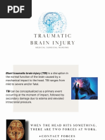 Traumatic Brain Injury