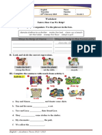 G1 - English - WS8 Unit 6 How Can We Help - 22-23