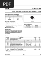 Datasheet ST S5H100