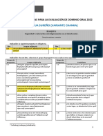 Preguntas evaluación oral dominio quechua