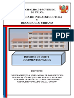 Gerencia de Infraestructura Y Desarrollo Urbano: Municipalidad Provincial de Calca