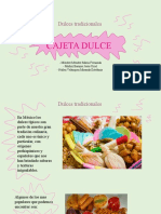 Cajeta Dulce: Dulces Tradicionales