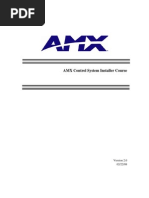 Download AMX Installer Student Guide v 2_0 by Scott Christensen SN63964942 doc pdf
