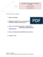 Ficha de Trabalho2EFA B1