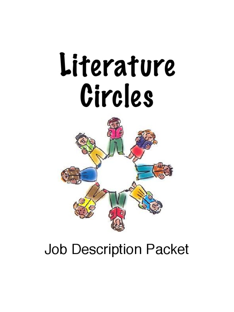 Literature Circle Jobs PDF Vocabulary Homework