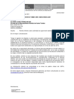Oficio Notificacion de Informe - Santo Toribio