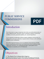 Powerpoint Ptresentation Public Service Commission 