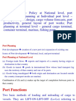 Port Planning - Chapter 1