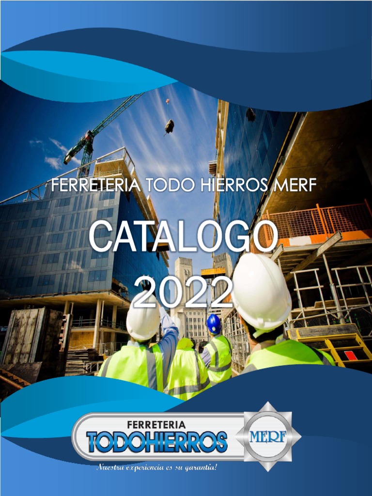 Ferretería Todo Hierros MERF: Catálogo Completo | PDF | Cemento | Hormigón