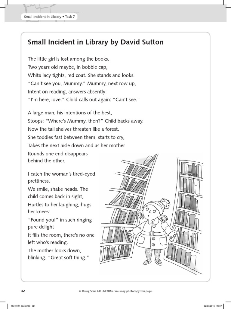 Small Incident Poem PDF