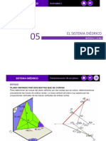 El Sistema Diédrico: Intersecciones