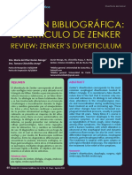 Revisión Bibliográfica: Divertículo de Zenker: Review: Zenker'S Diverticulum