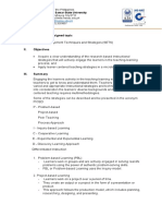 SETS Written Report