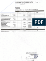 Notes Semestre 5