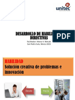 Desarrollo de Habilidades Directivas: Facilitador: Marco V. Matute San Pedro Sula, Marzo 2023