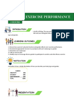 Exercise Performance: Lesson