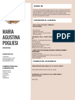 Maria Agustina Pogliesi: Sobre Mi