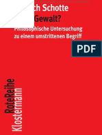 Was Ist Gewalt?: Philosophische Untersuchung Zu Einem Umstrittenen Begriff