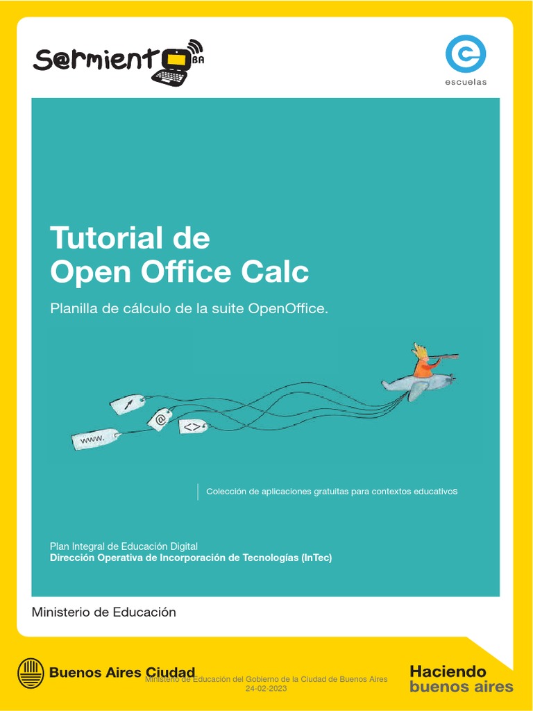 Tutorial de OpenOffice Calc Educativo | PDF | Fórmula | Multiplicación