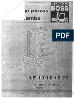Steinbock Boss LE 123 - 16 - 18 - 20 Parts Manual