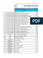 RA-ADM-DG-01 Lista Maestra de Documento