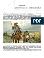 La Novela Moderna y La Parodia en El Quijote