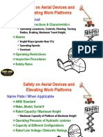 Aerial Boom Lift Platforms Safety Training, Short Version 11-15