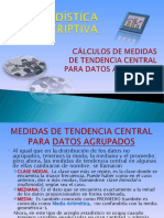 2.2 Medidas de Tendencia Central Paradatos Agrupados Clase #2