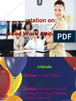Good Work Attitude