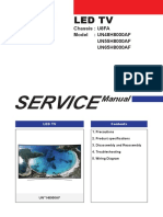 Led TV: Service