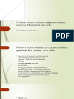 1 - Métodos y Técnicas Utilizadas en El Proceso