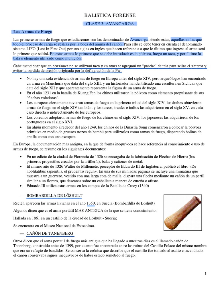 Avancarga: Historia y Características | PDF