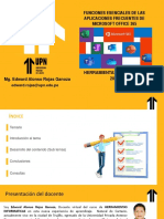Funciones Esenciales de Las Aplicaciones Frecuentes de Microsoft Office 365