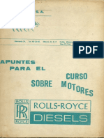 Apuntes para El Curso Sobre Motores Rolls Royce Diesel Moto Equipos S A
