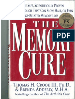 The Memory Cure by Thomas H Crook 9