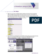 RF Syncing to StrataSync using an ONX-620/630 in 40 Characters