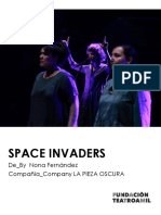 Space Invaders: de - by Nona Fernández Compañía - Company LA PIEZA OSCURA