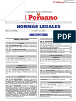 Normas Legales: Umario