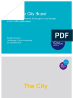 Boost Your City Brand: How To Positively Influence The Image of A City Through Events in The Public Space