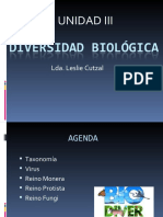 DIVERSIDAD - BIOLÓGICA - BIOLOGIA - II - PPT - Licda. Leslie Cutzal