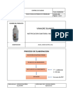 Vinagre Blanco: Proceso de Elaboracion