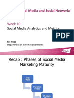 IS2502 Social Media and Social Networks: Week 10