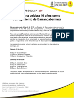 Boletin de Prensa No. 459 de 2017