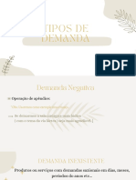 Tipos de Demanda